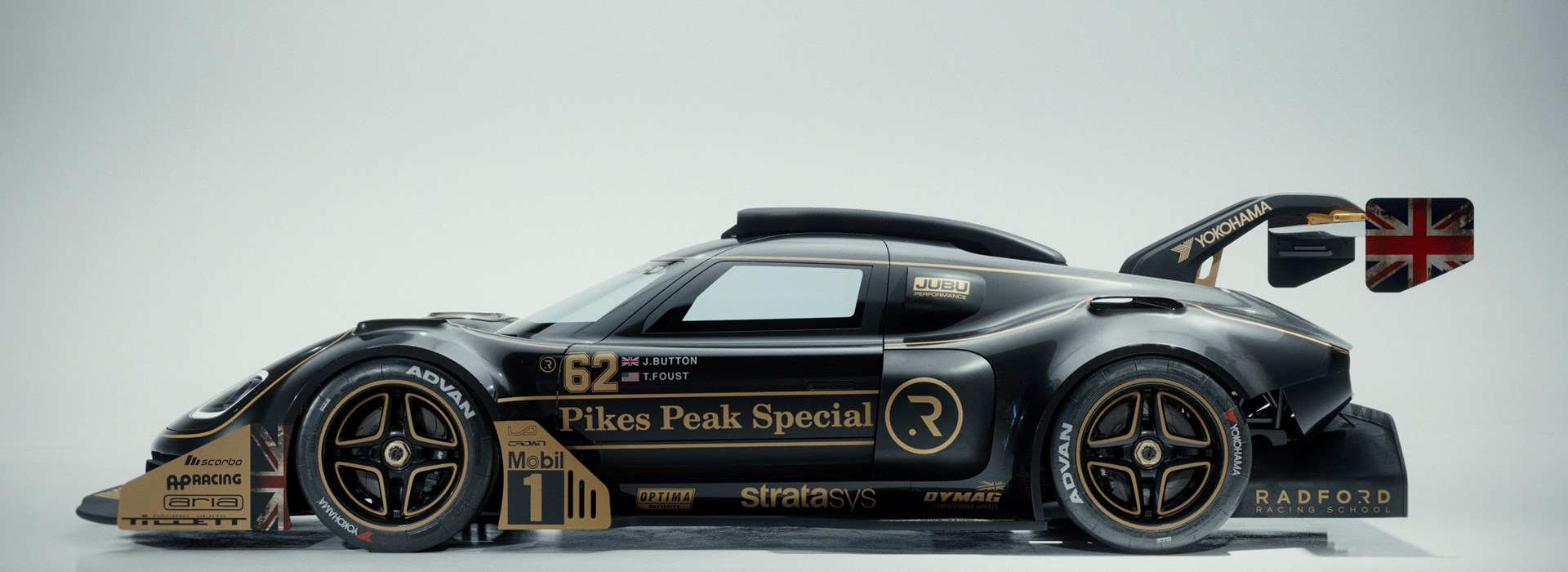 Radford Motors 3D printed racecar