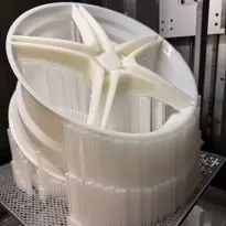 somos watershed white printed rim top view