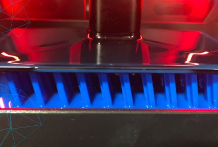 Mid-volume production of industrial components