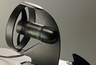 The original propeller design, shown above, relied on Fused Deposition Modeling (FDM) 3D printing and Laser Sintering with flexible and filled nylons for functional testing.