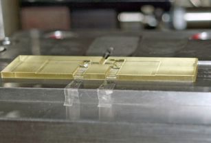 Die block inserts for injection molding