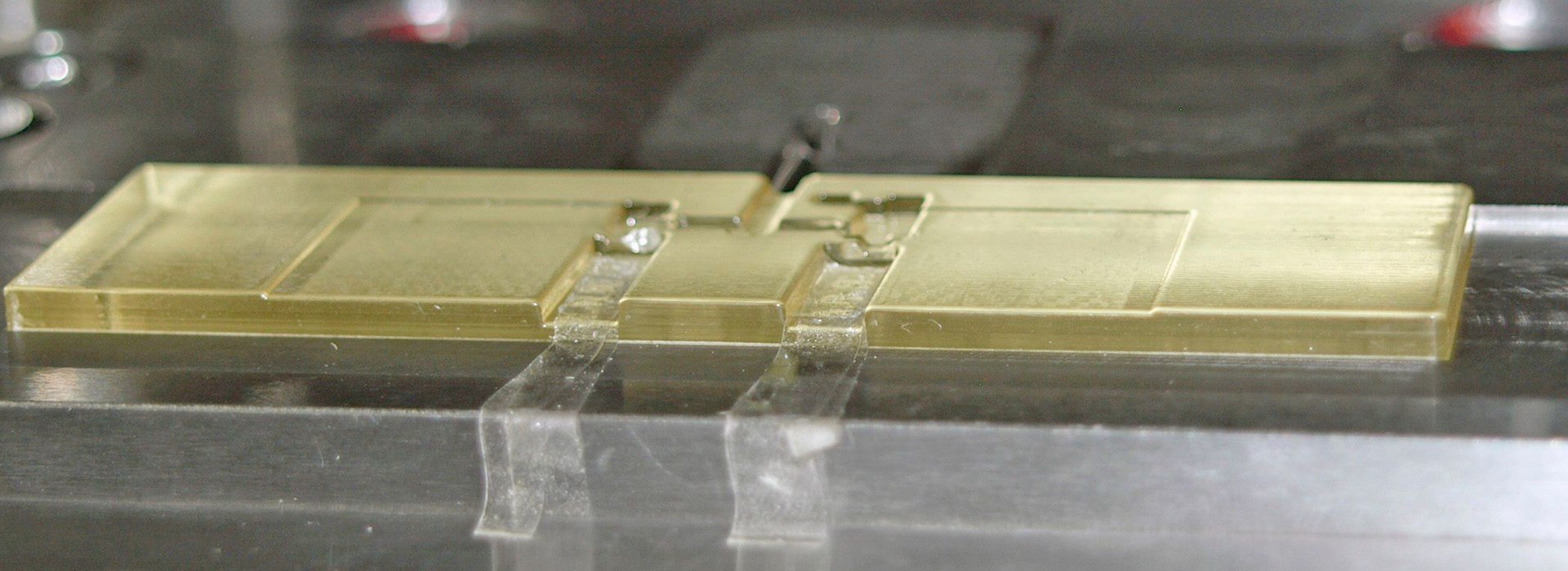 Die block inserts for injection molding
