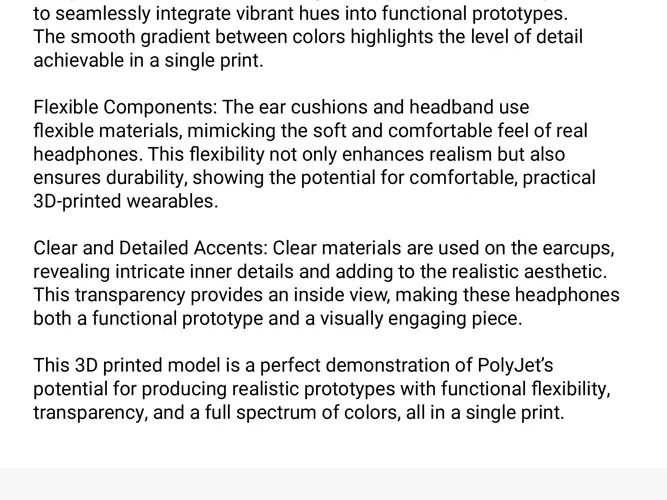 polyjet headphones