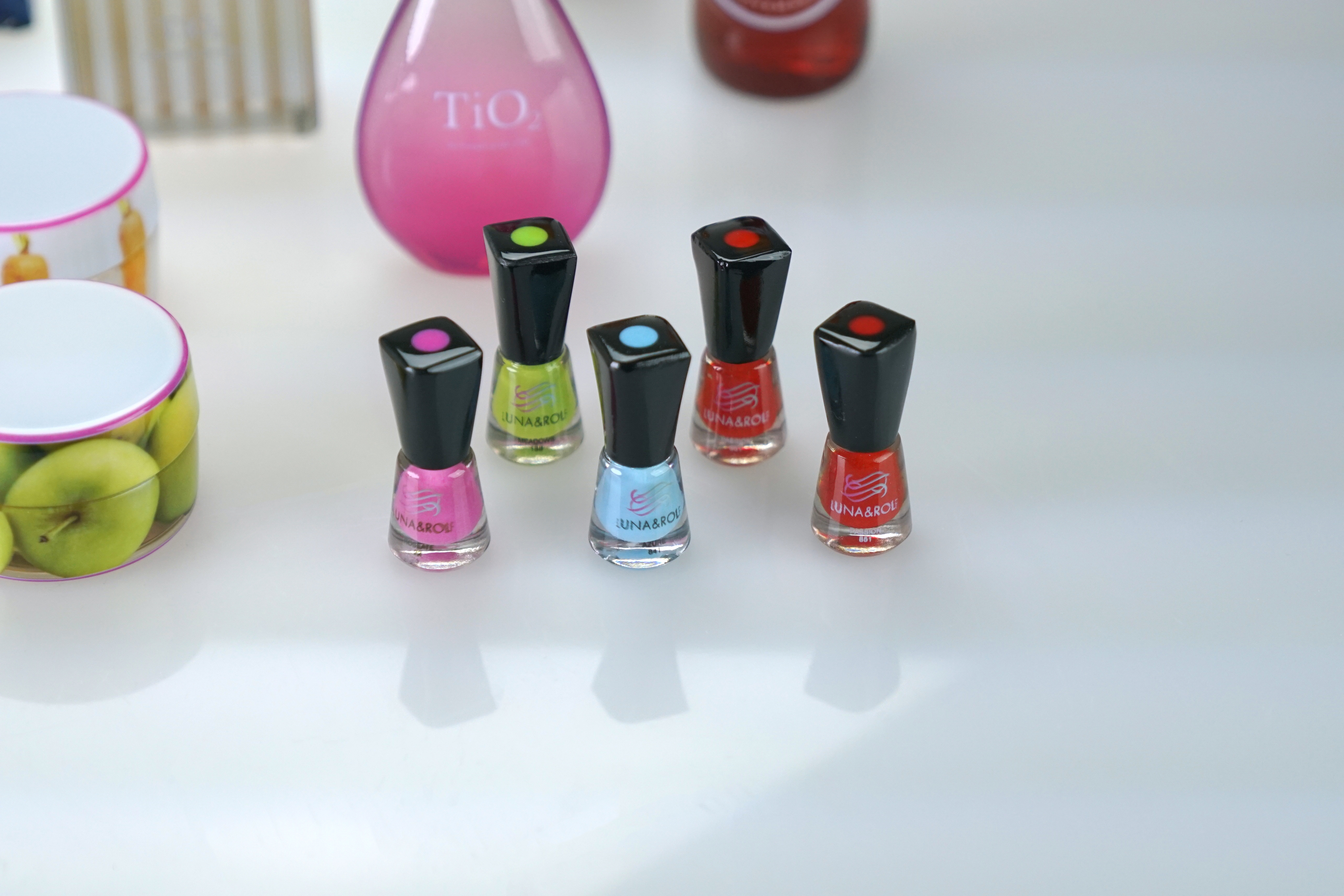 3D printed nail polish bottles