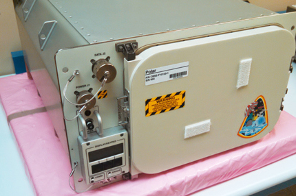 international space station freezer