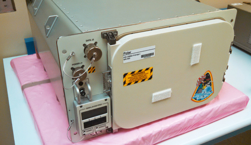 international space station freezer