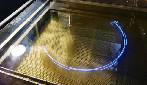 mass produce using SLA 3d printing Stratasys Direct