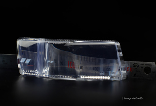 Stratasys Neo800 provides 3D printed lens prototypes for the automotive industry