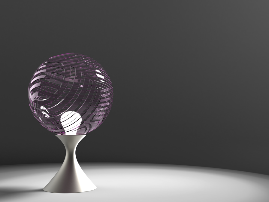 table lamp render