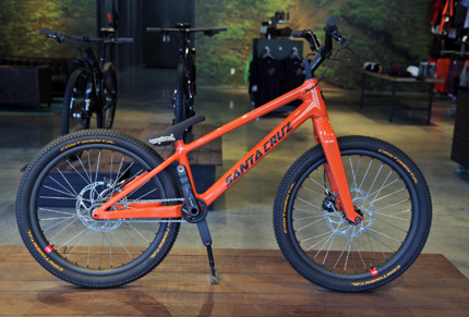 The finished “Danny bike” developed in part with 3D printed tooling.