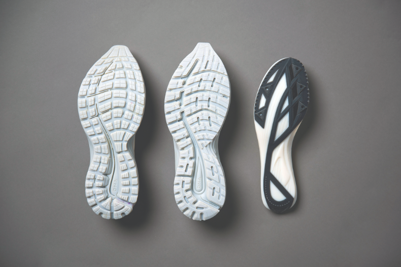 Iterating and prototyping shoes with 3D printing.