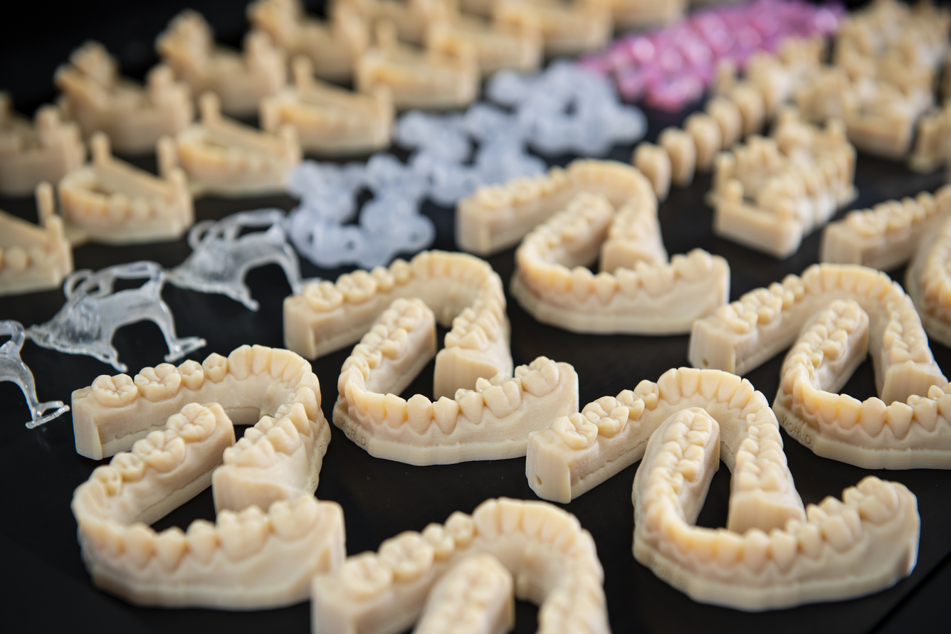 3d dental Removables polyjet samples