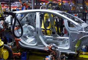 Image of car used for the H350 automotive solutions guide