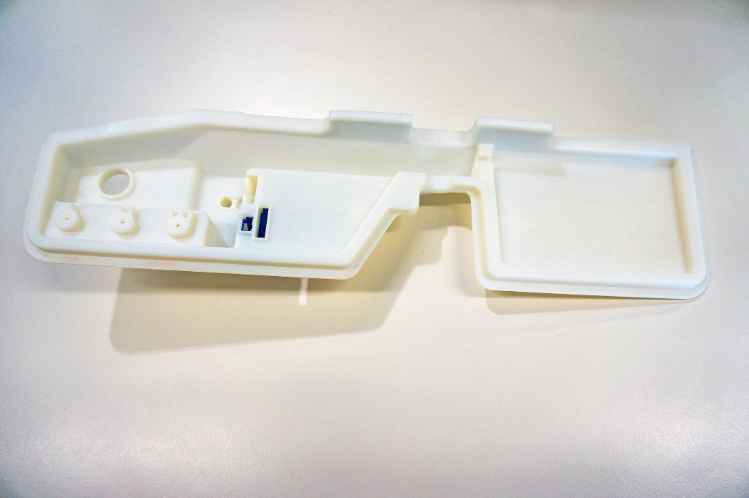 The fourth and final prototype design, achieved in a matter
of days, not weeks.