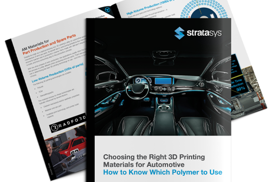 Automotive 3D Printing Materials Guide