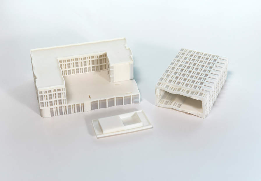 3D printed objects by Elkus Manfredi