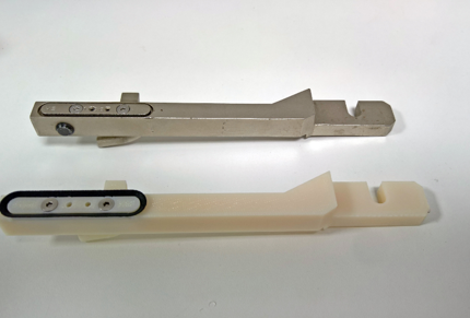 UPSA is making 95% cost-savings on just one part alone by replacing cast steel arms with high-performance 3D printed arms using ABS-M30i 3D printing material.