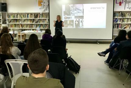 Presentation about Stratasys inside a classroom