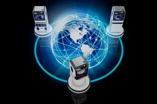 Stampanti DentaJet collegate al sistema di monitoraggio cloud di Stratasys tramite la piattaforma IoT GrabCAD