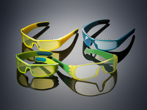 3D printed sunglasses samples