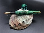 Duchessa Antiqua 3D Printed Green Fountain Pen.