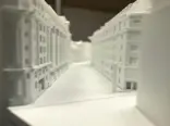 3D printed architectural city model