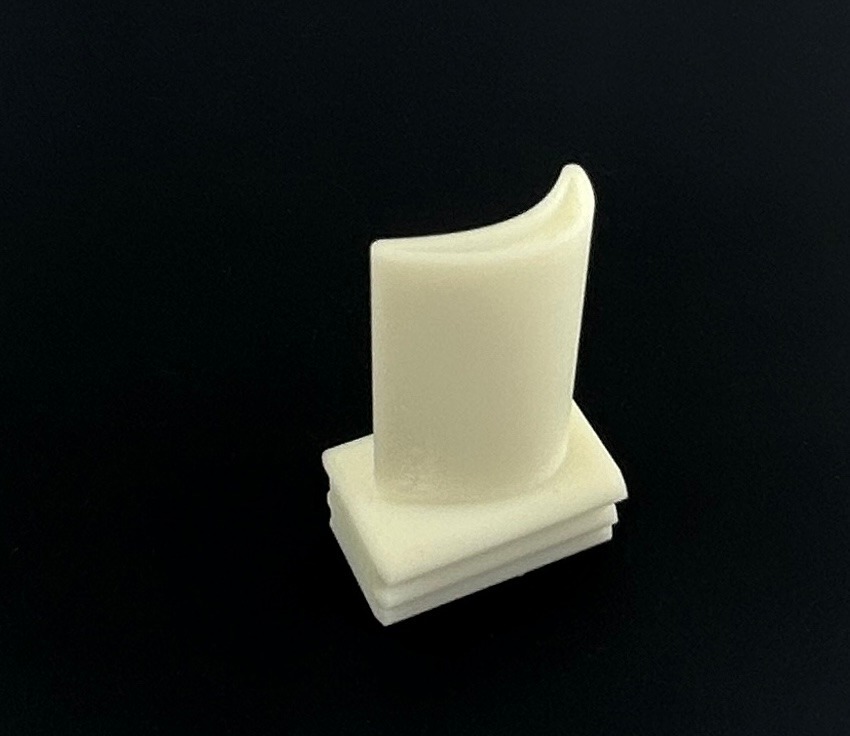 SLA compressor turbine blade prototype