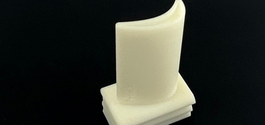 SLA compressor turbine blade prototype