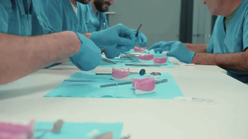 galilee college dental simulation students