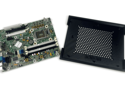 Motherboard visual inspection tray