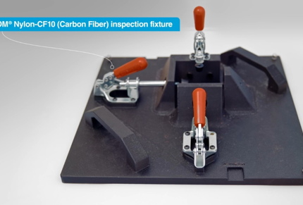 carbon fiber shape corp inspection fixture