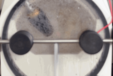 3D printed dentures being washed out after printed on Stratasys J3 DentaJet