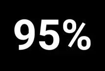 95%