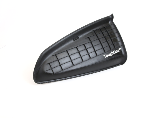Stratasys PolyJet toughone small black automotive-door panel
