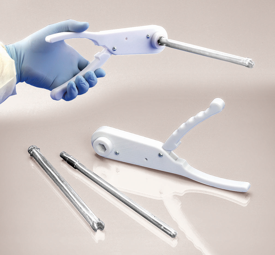 3D printed medical examining device