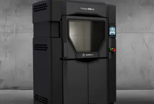 Black Stratasys Fortus 450mc Industrial 3D Printer
