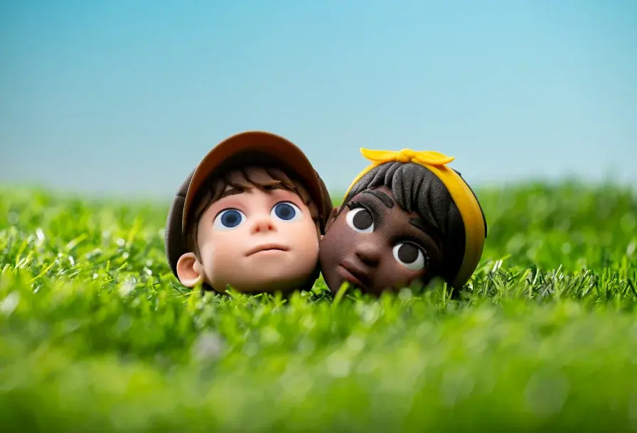 full color 3d printed figurines