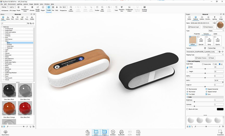 KeyShot rendering software helps streamline 3D printing workflow.