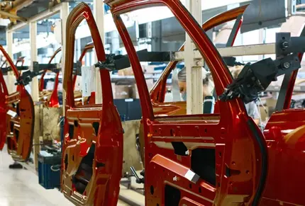 automotive production line car door tooling 3d printing
