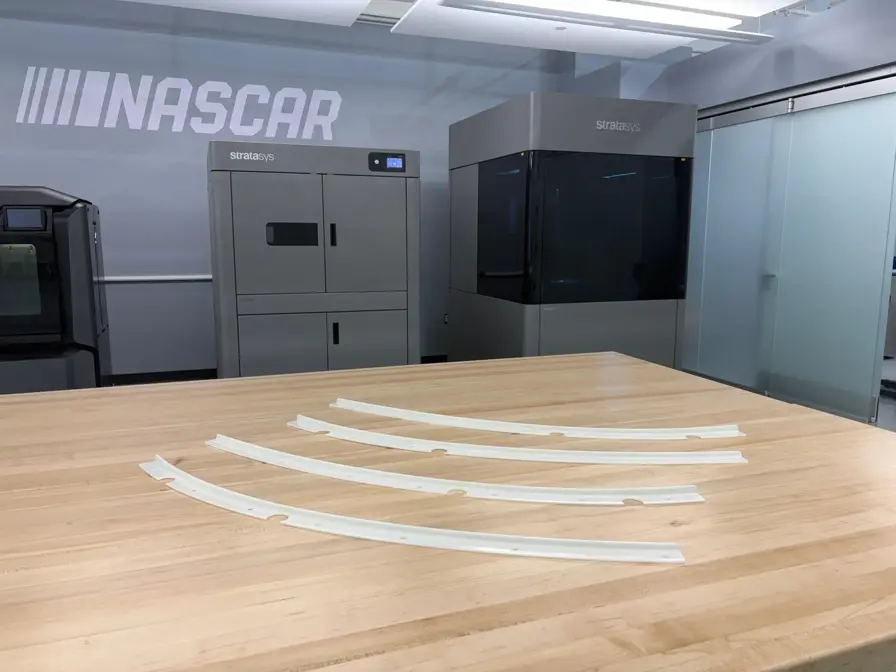 3D Printed Strakes with NEO Printer in background