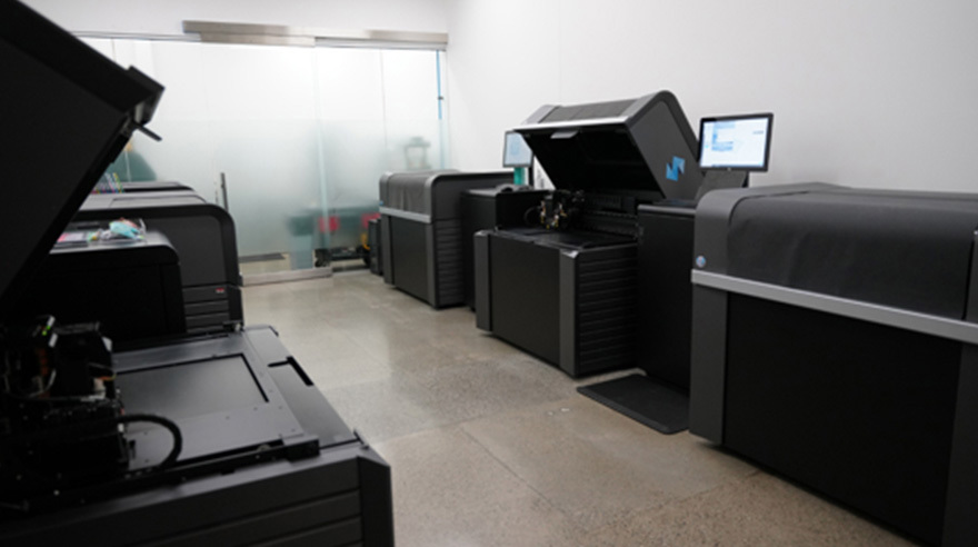 Microsoft 3D printing lab
