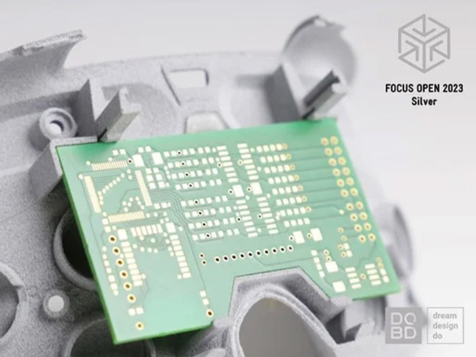 Somnosync sleep mask outer frame look from front