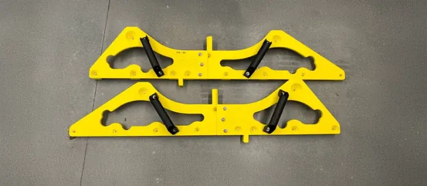 Stratasys ASA FDM 3D printed mounting fixture used by Subaru