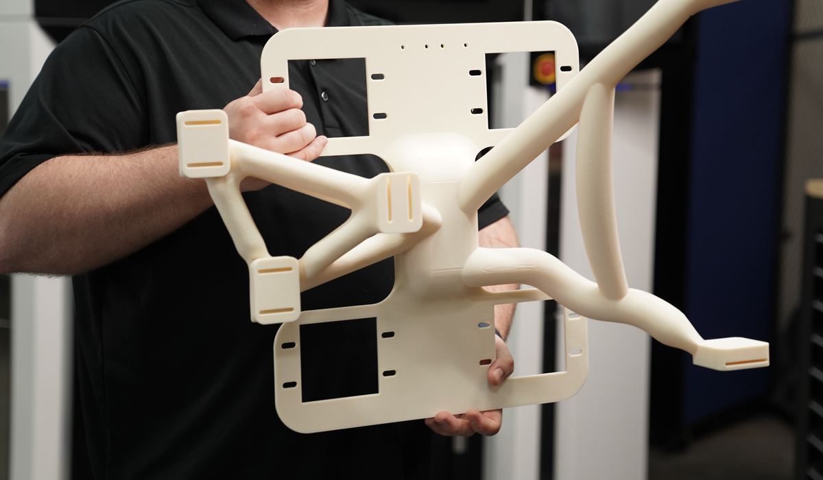 white fdm toyota 3d print