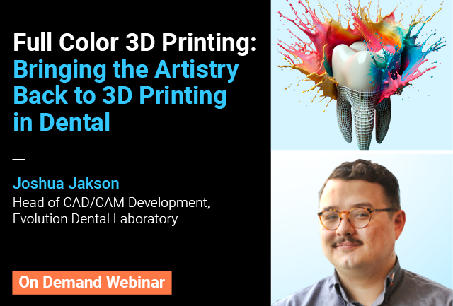 Full Color 3D Printing for Dental Webinar by Stratasys