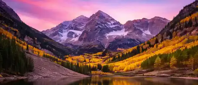 Colorado mountainscape at sunset to represent Stratasy Direct 3D printing service for Colorado