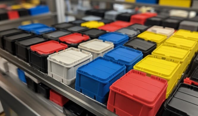 Materials for multiple 3d printed boxes | Stratasys Direct
