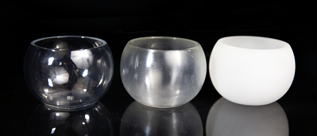 Clear SLA 3D Printed Parts Finishing Techniques Stratasys Direct