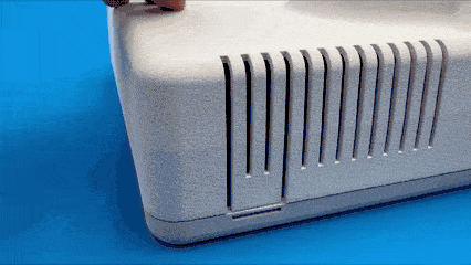 Sanp-fit Housing from MJF PA12-W