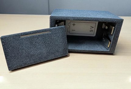 SAF PP 3D Printed 9 Volt battery housing